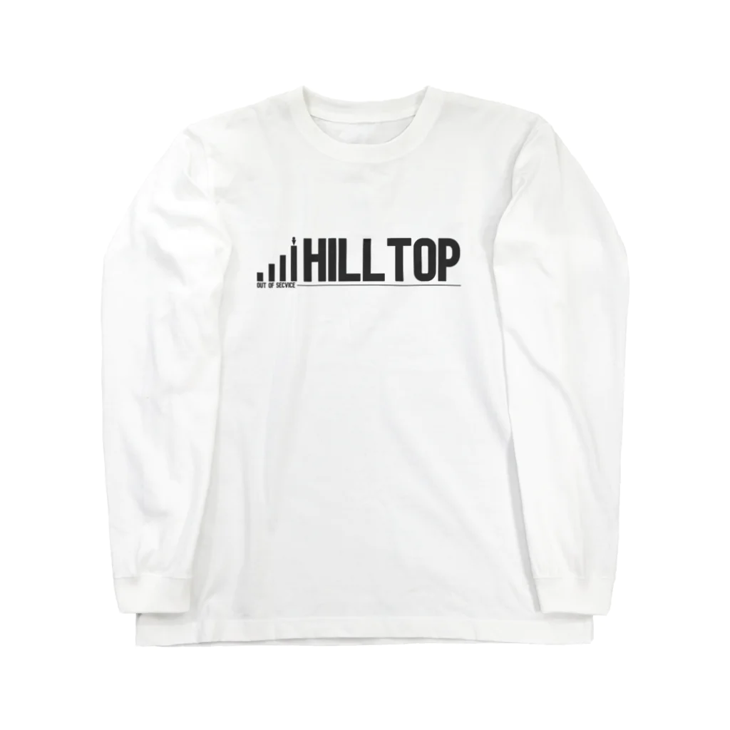 東風東🌃☕️のHILLTOP（黒） Long Sleeve T-Shirt