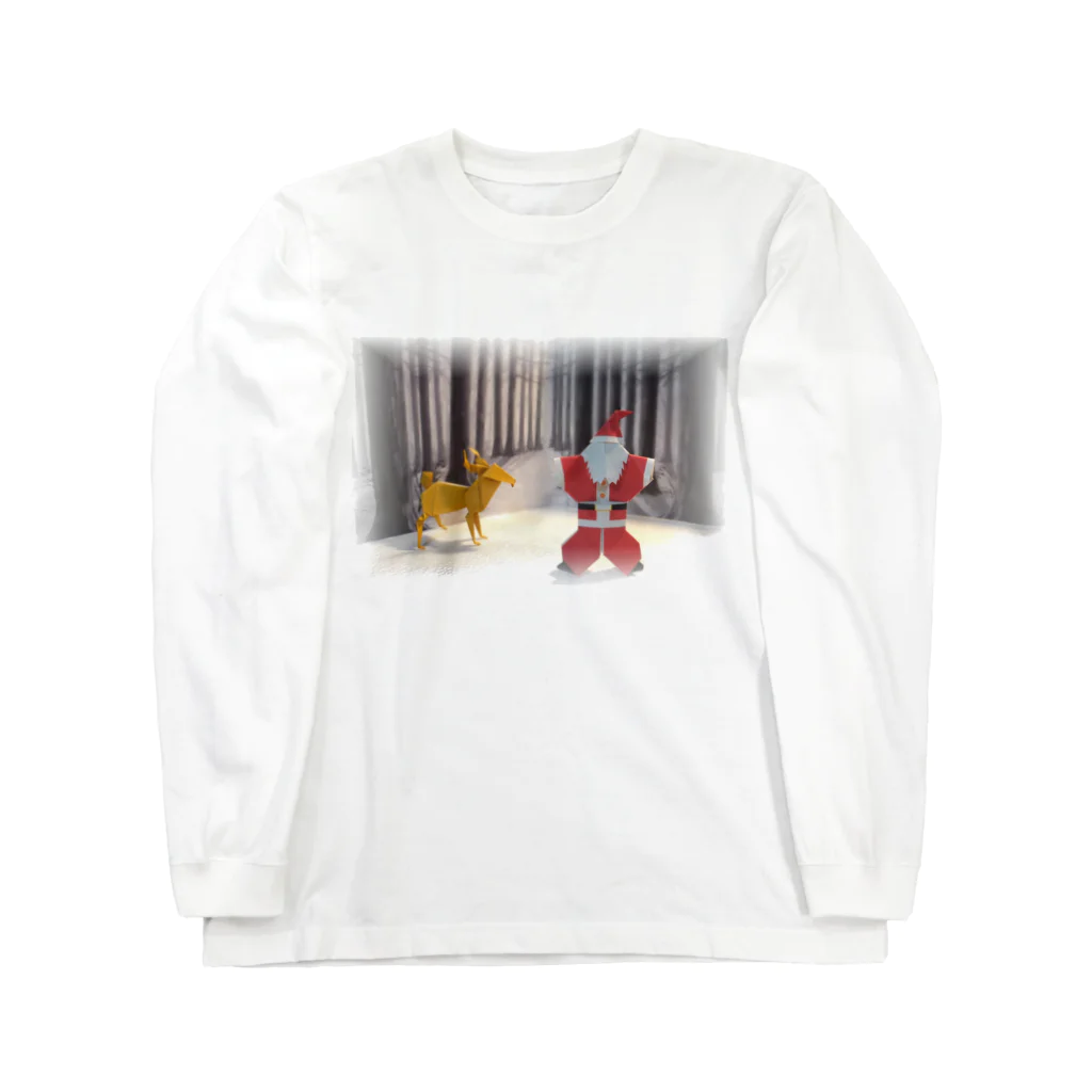 Origami Laboのフィンランドの森で Long Sleeve T-Shirt