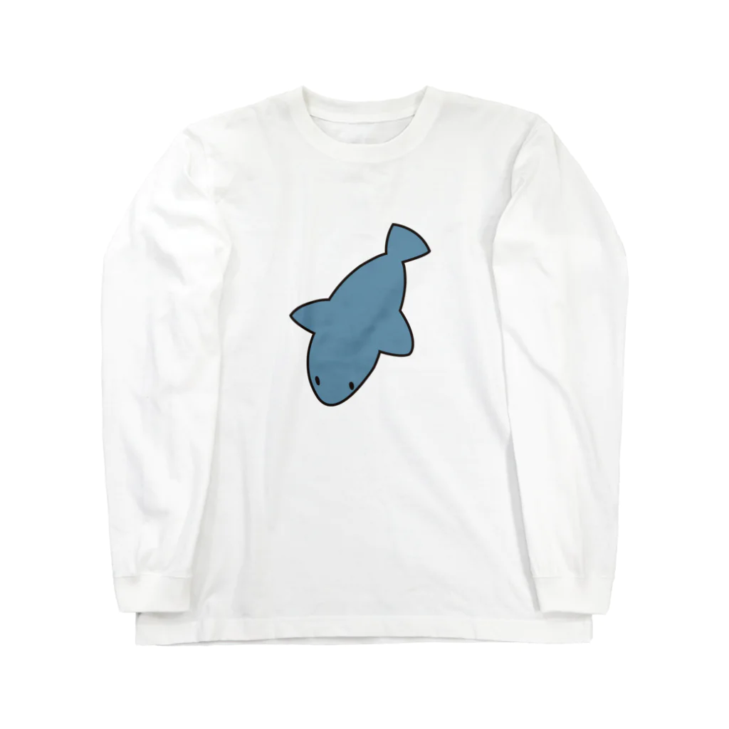 ChuLipのサメくん ロングスリーブTシャツ