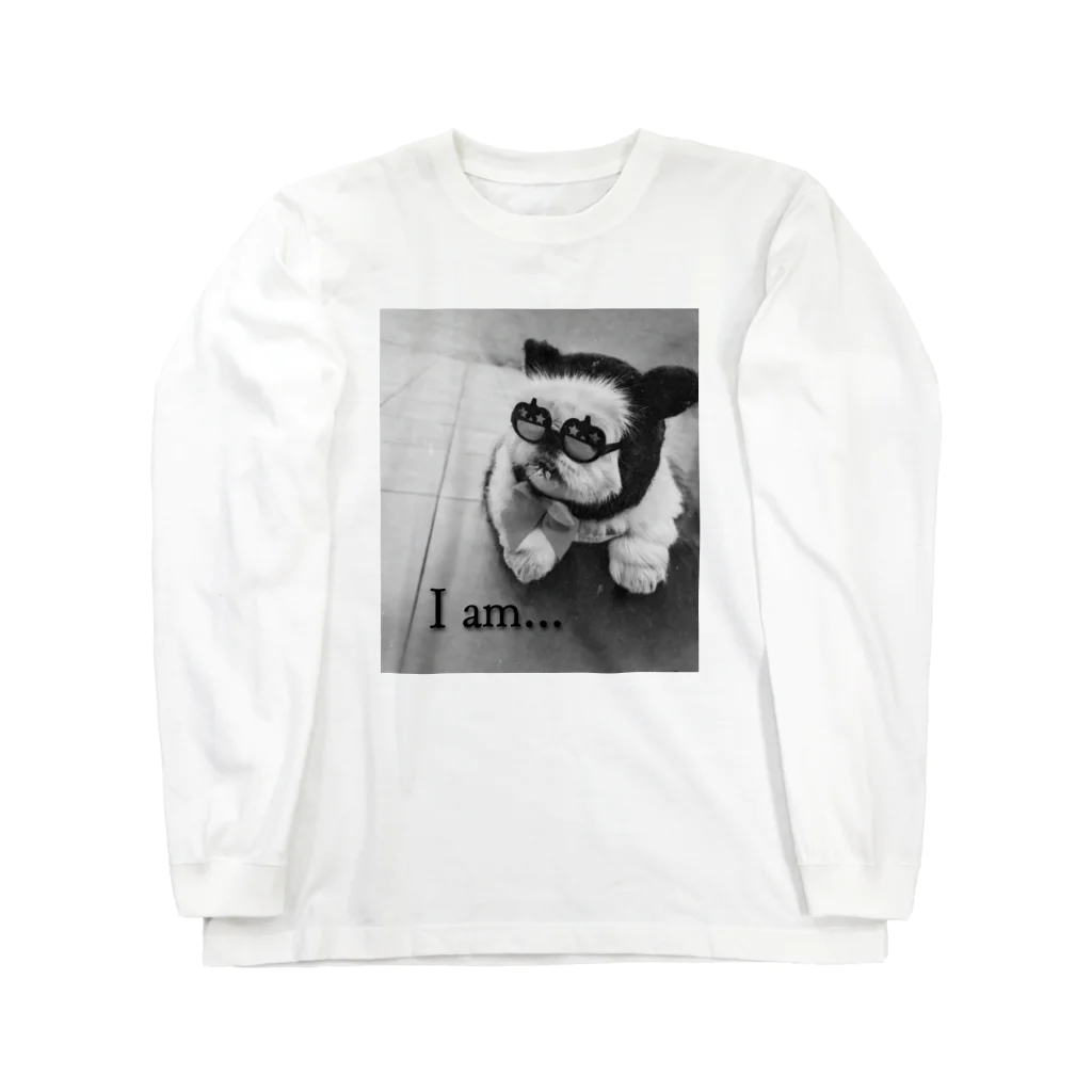 CHUNTANのI am... (シロクロ) Long Sleeve T-Shirt