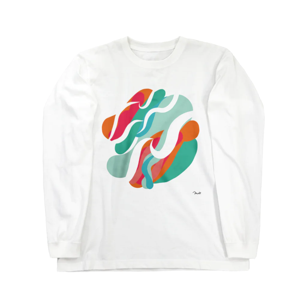 ｍｉｉのWAVE Long Sleeve T-Shirt