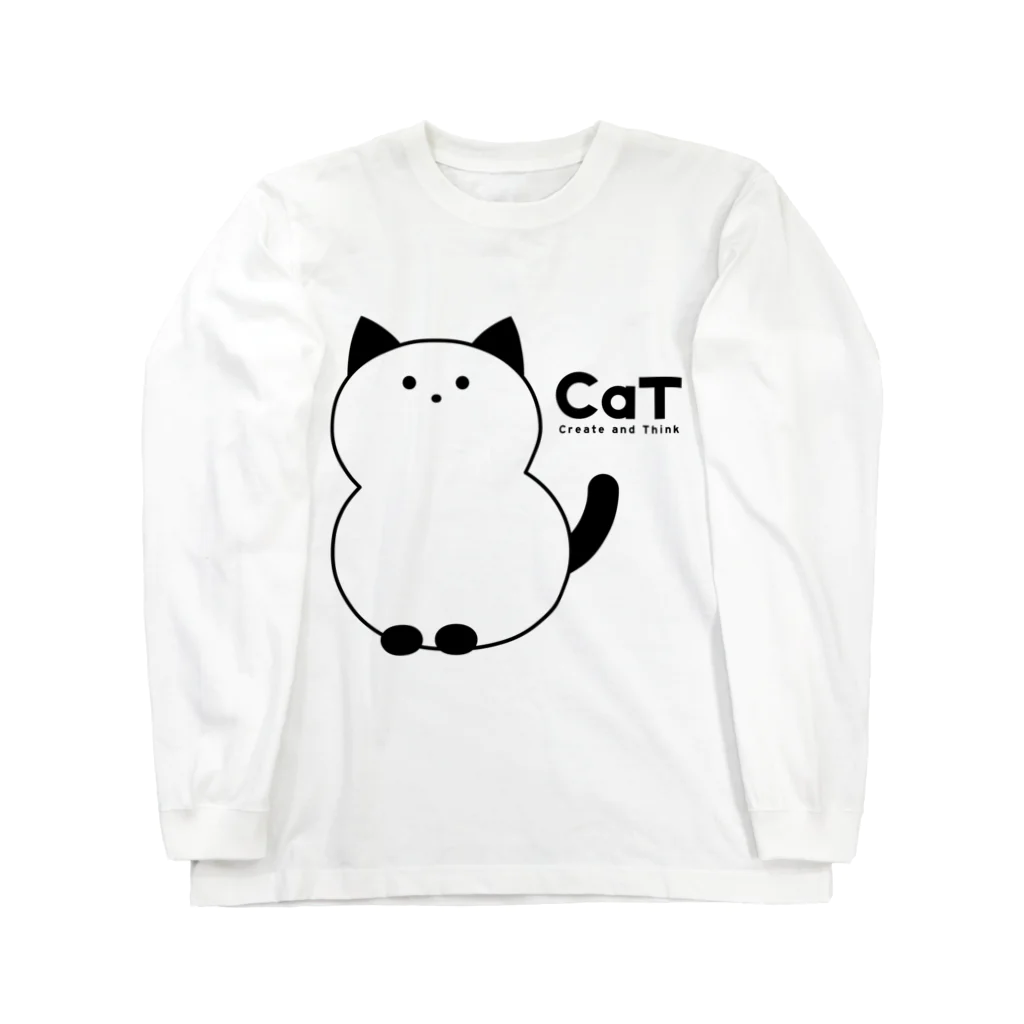 CaTのCaT - Create and Think Long Sleeve T-Shirt