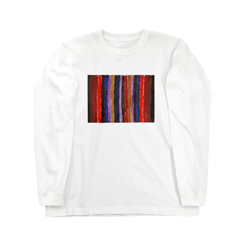 ケラピーSHOPの秋空の夕暮れの紅葉 Long Sleeve T-Shirt