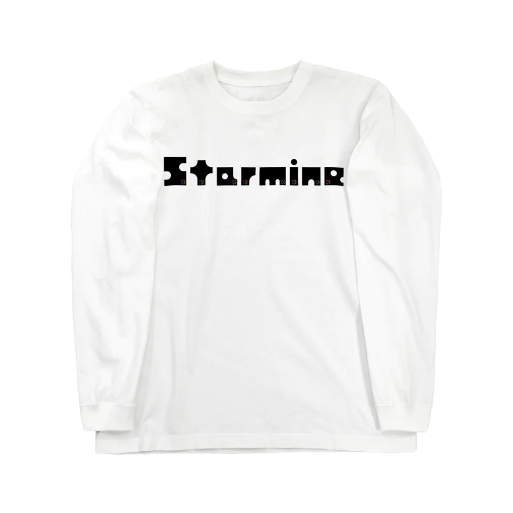 Starmine storeの【Starmine】KIKORI Black 2 ロングスリーブTシャツ