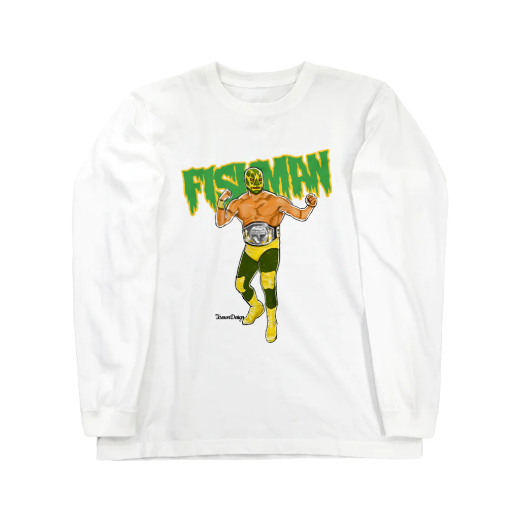 t_crown0283のFISHMAN ロングスリーブTシャツ