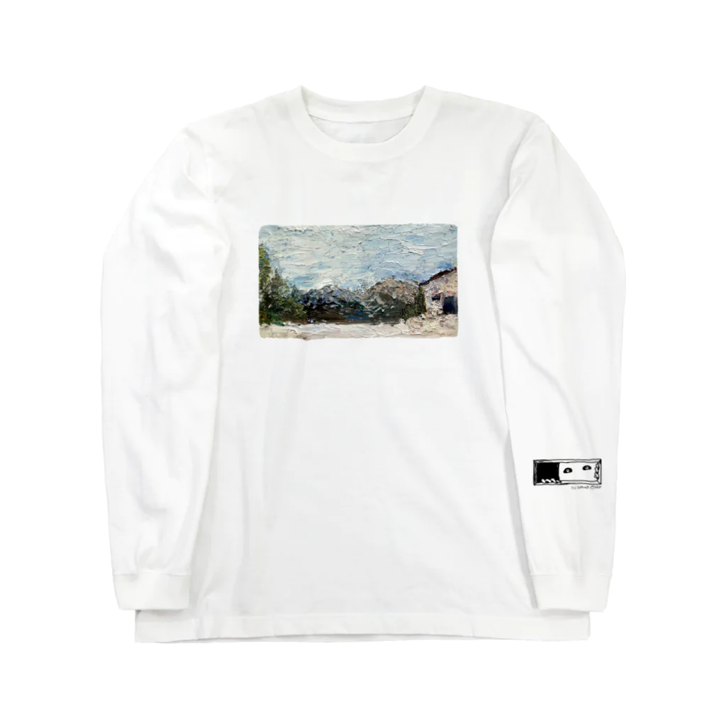 おおばさくらのgoods shopのsnow mountain ロングスリーブTシャツ