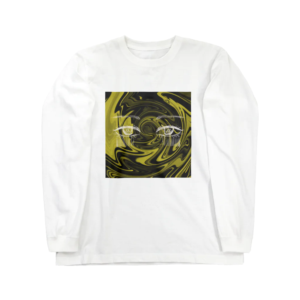 怠惰バグ｜ダークなグッズのタバコバニラ Long Sleeve T-Shirt