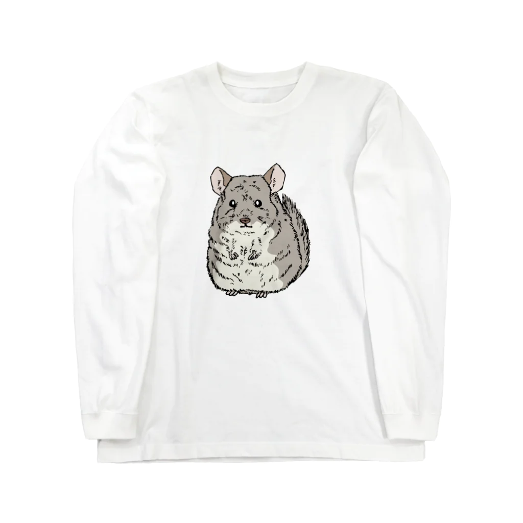 tanuki_msのチンチラ Long Sleeve T-Shirt