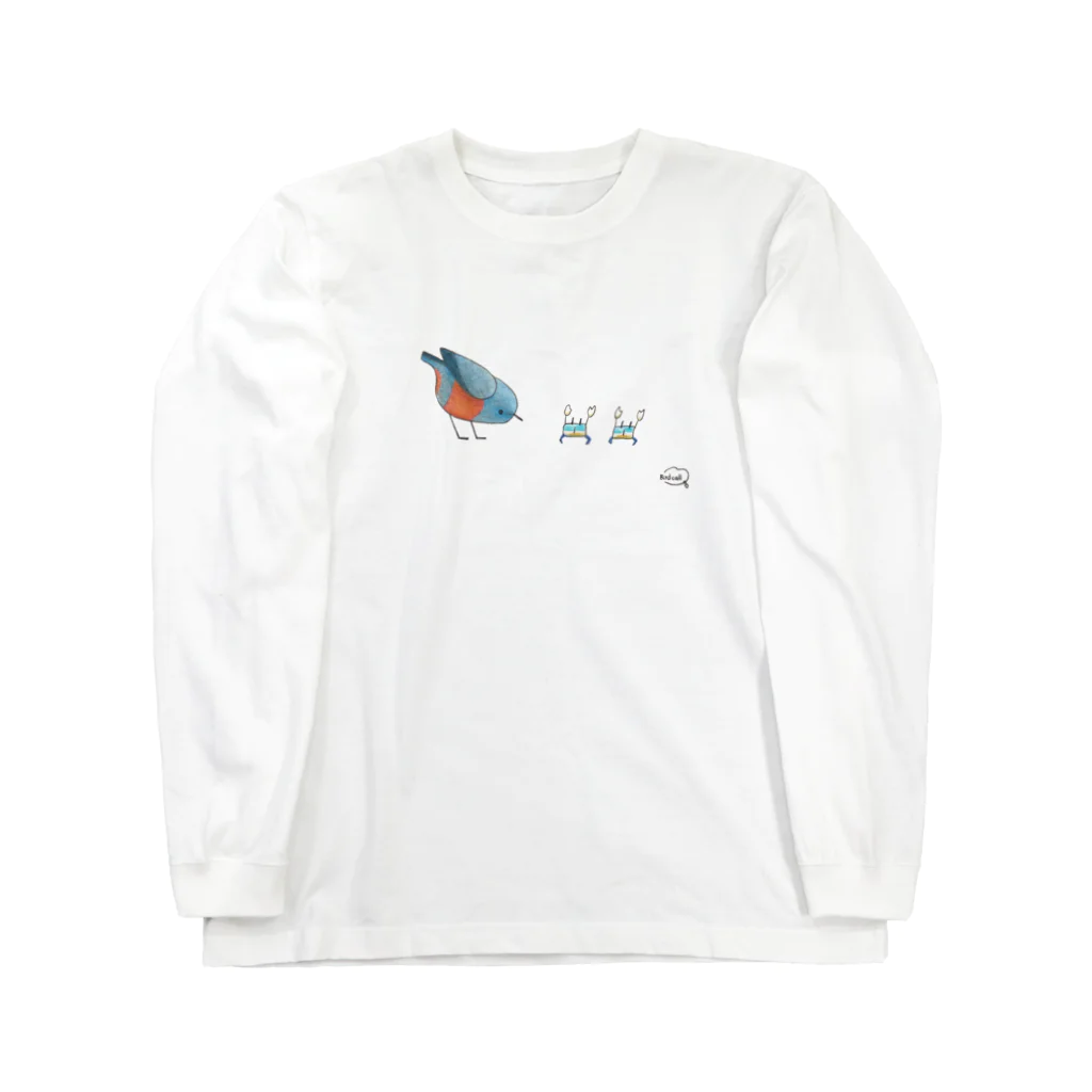 DOTEKKOの-ISOHIYODORI No.2-​ ​B​i​r​d​ ​c​a​l​l Long Sleeve T-Shirt