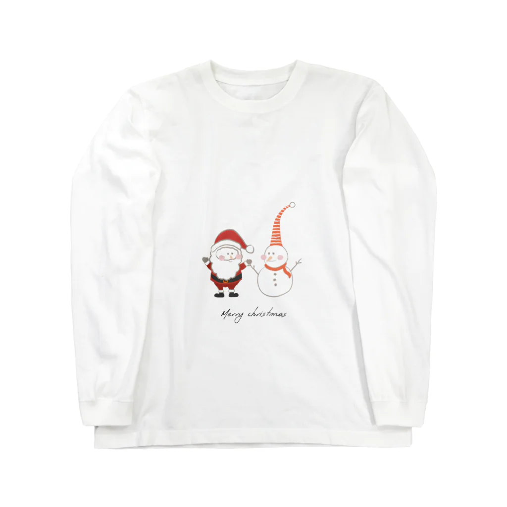 orange_honeyのクリスマス20 롱 슬리브 티셔츠