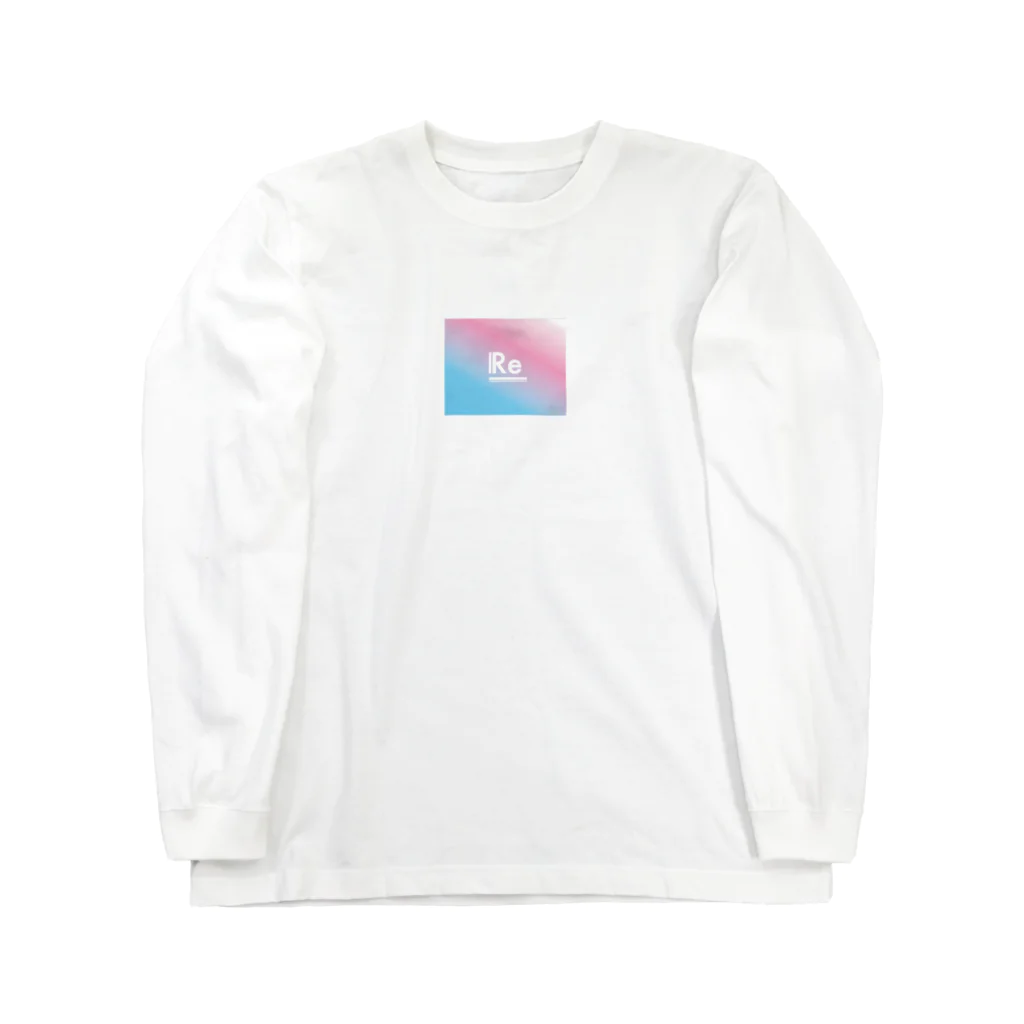 Relaxed moodのブランドロゴ　グラデーションに染まれ Long Sleeve T-Shirt