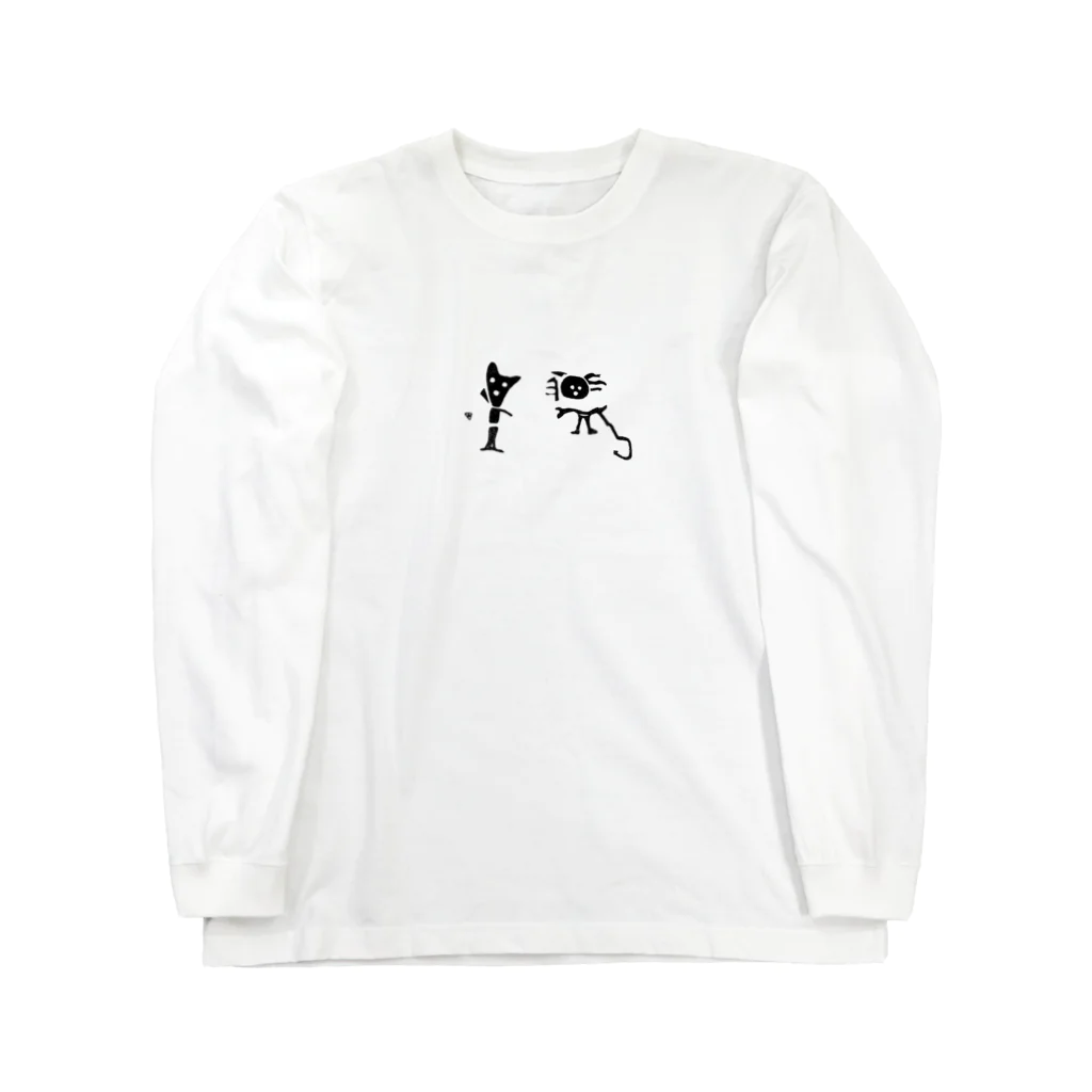 ナスカやさんのナスカの地上絵 Long Sleeve T-Shirt