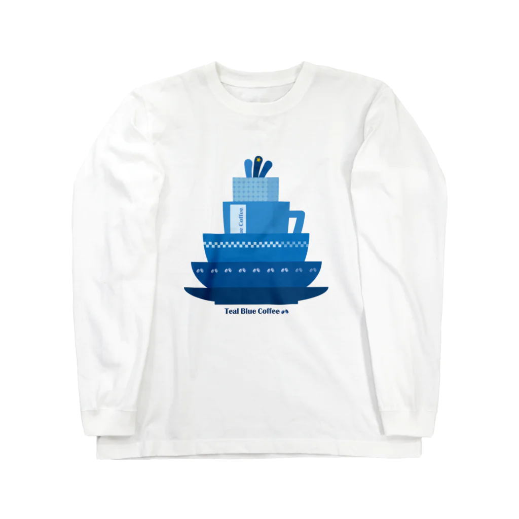 Teal Blue CoffeeのDo the dishes ロングスリーブTシャツ