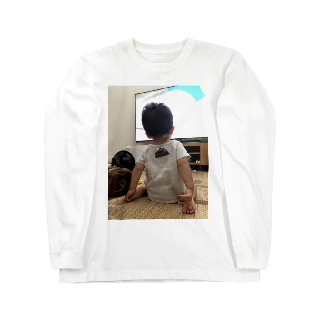 OliveGardenの後ろ姿 Long Sleeve T-Shirt