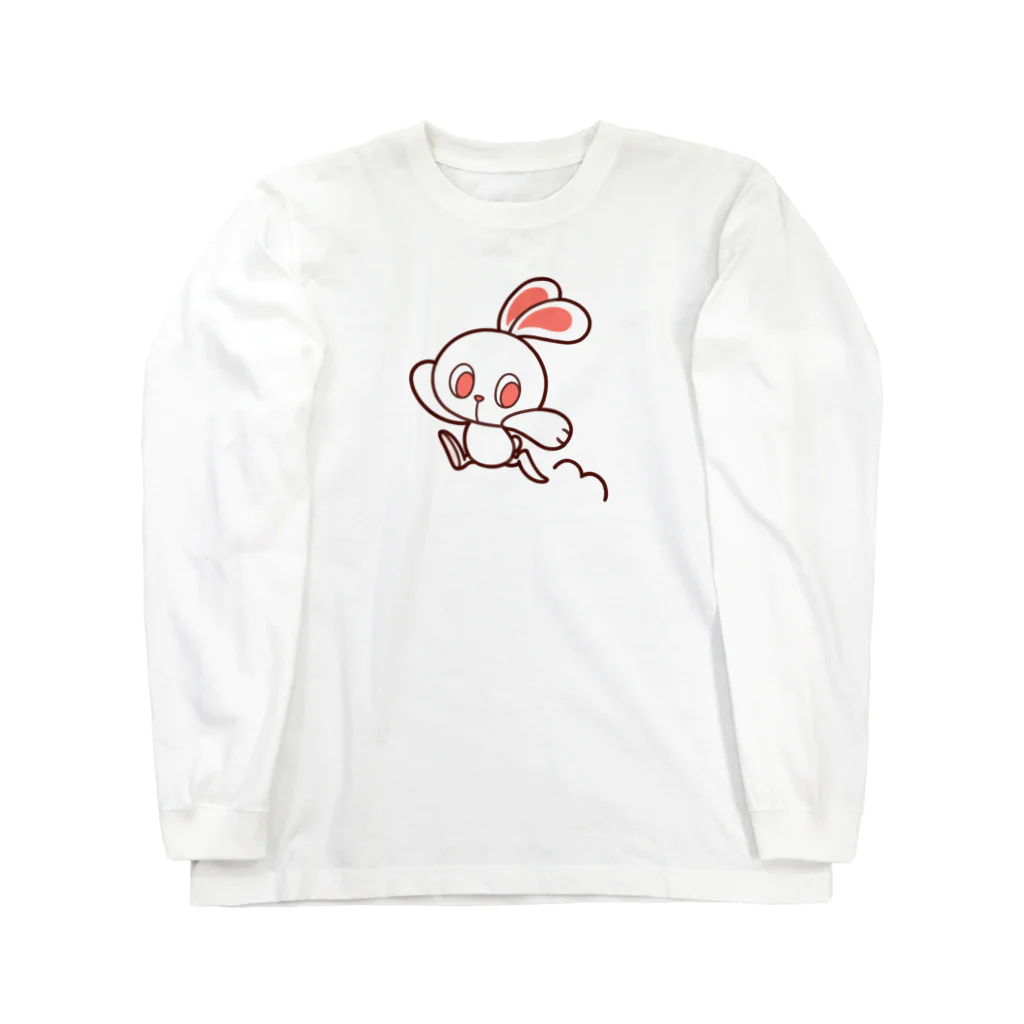 レタ(LETA)のぽっぷらうさぎ(じゃんぷ！) Long Sleeve T-Shirt