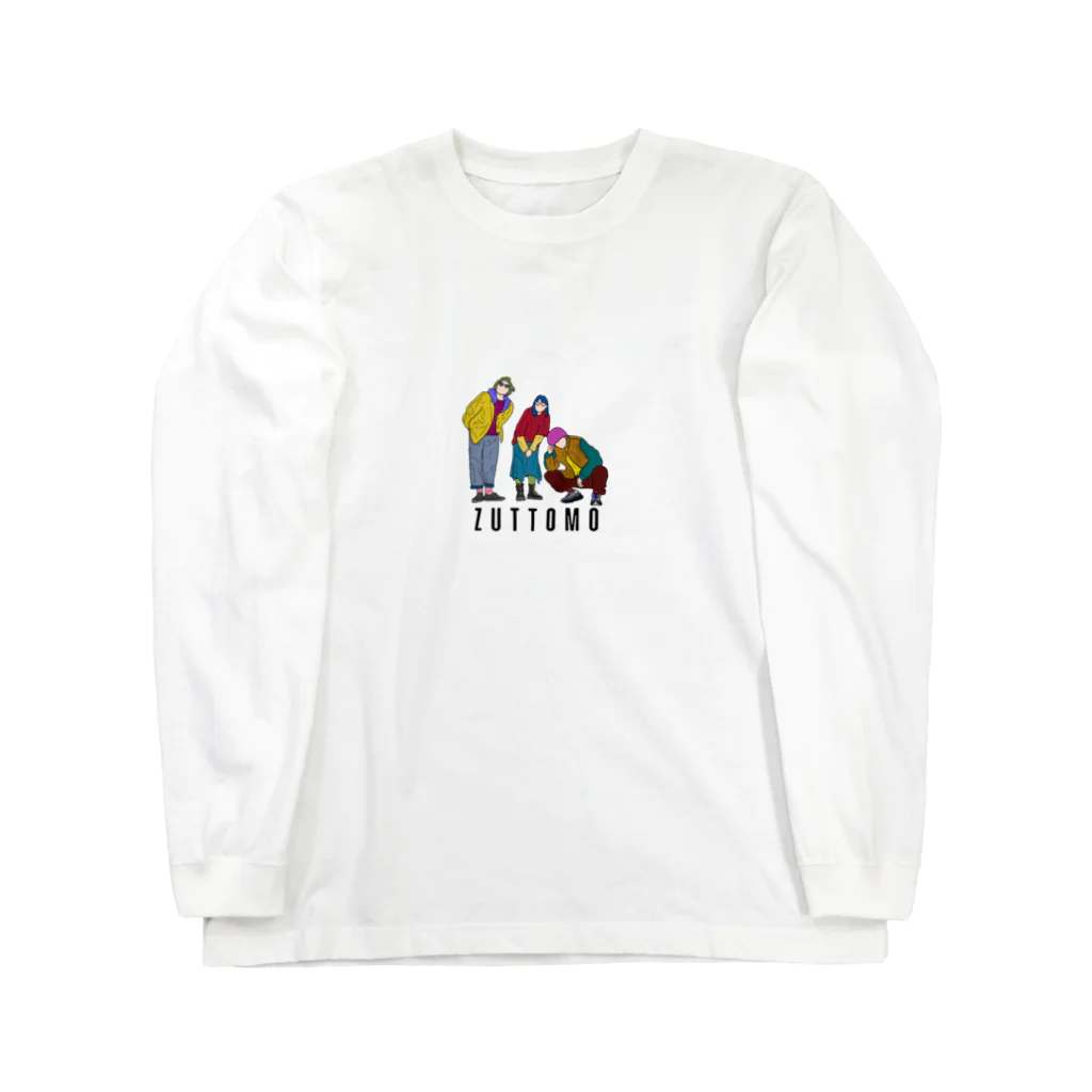 UCHILAughのzuttomo ロングスリーブTシャツ