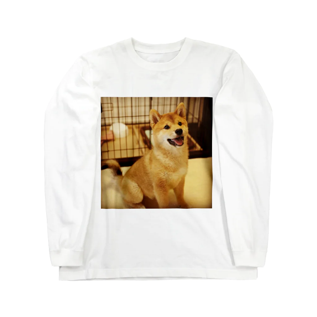 チャットシャルムの犬だよ〜 ロングスリーブTシャツ