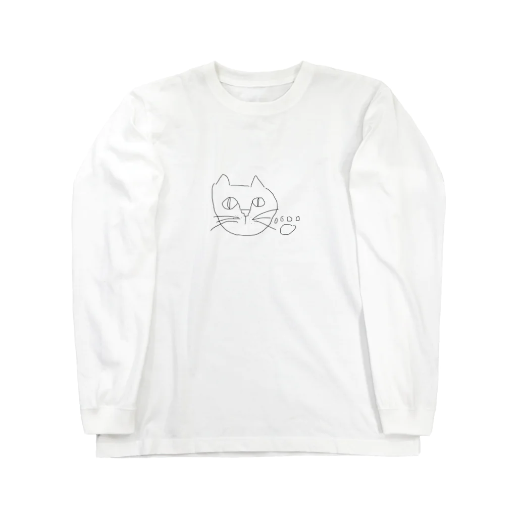 xoppgxoのとりあえずのねこ ロングスリーブTシャツ