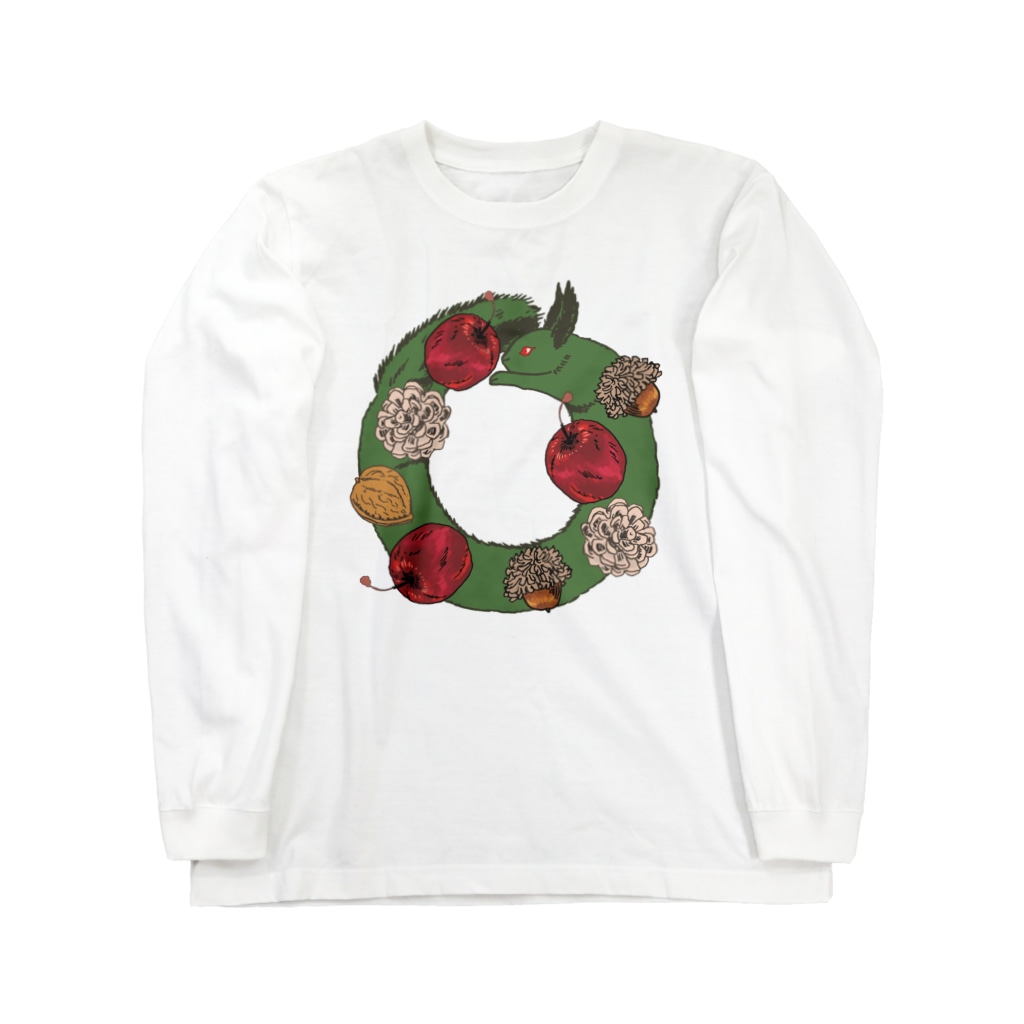 杜の魚のリーーーーーーーース Long Sleeve T-Shirt