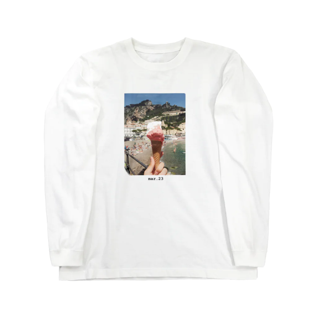 旅するTシャツ。のmar.23 / amalfi, italia  Long Sleeve T-Shirt