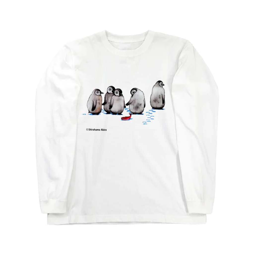 ソラフグ屋のそらふぐ　むくむくぺんぎん Long Sleeve T-Shirt