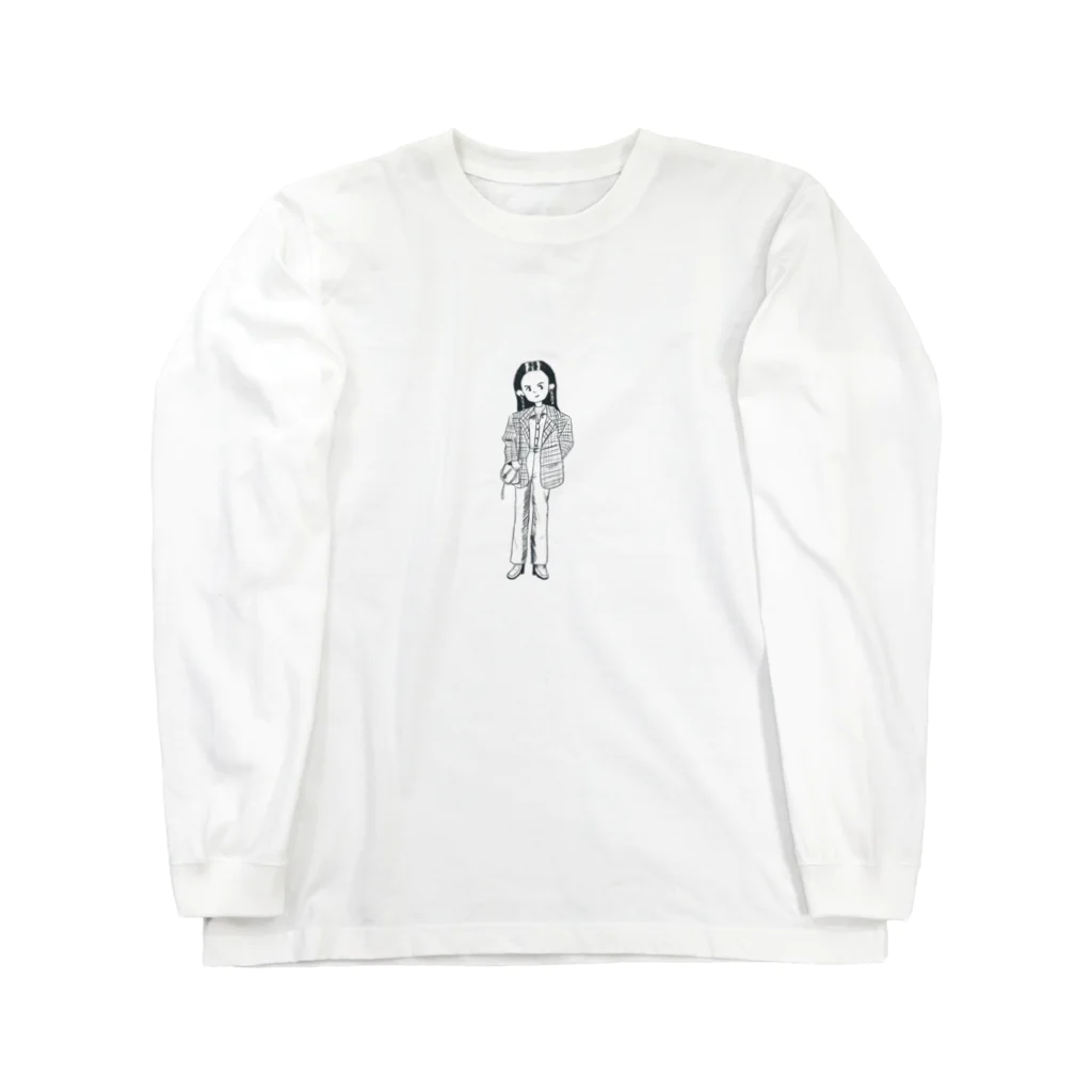 まぴるんごの仕事できそうな女の子 Long Sleeve T-Shirt