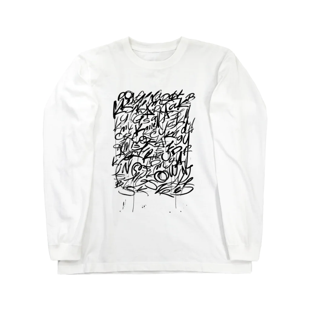 着ぐるみ＆calligraphyのiD ロングスリーブTシャツ