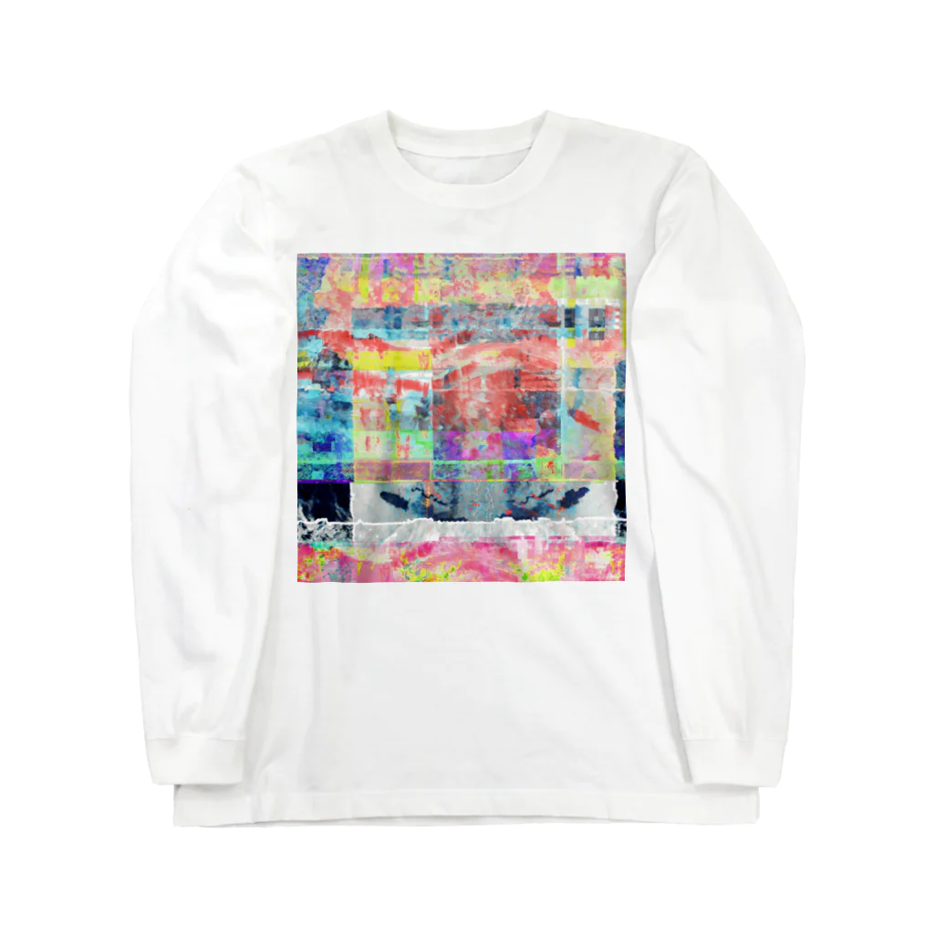 egg Artworks & the cocaine's pixのabstract ロングスリーブTシャツ