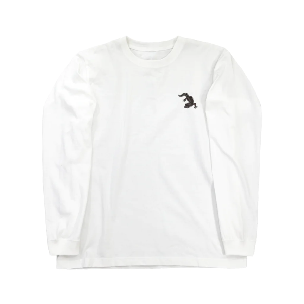 MAYAのブラックナイトレオパ Long Sleeve T-Shirt