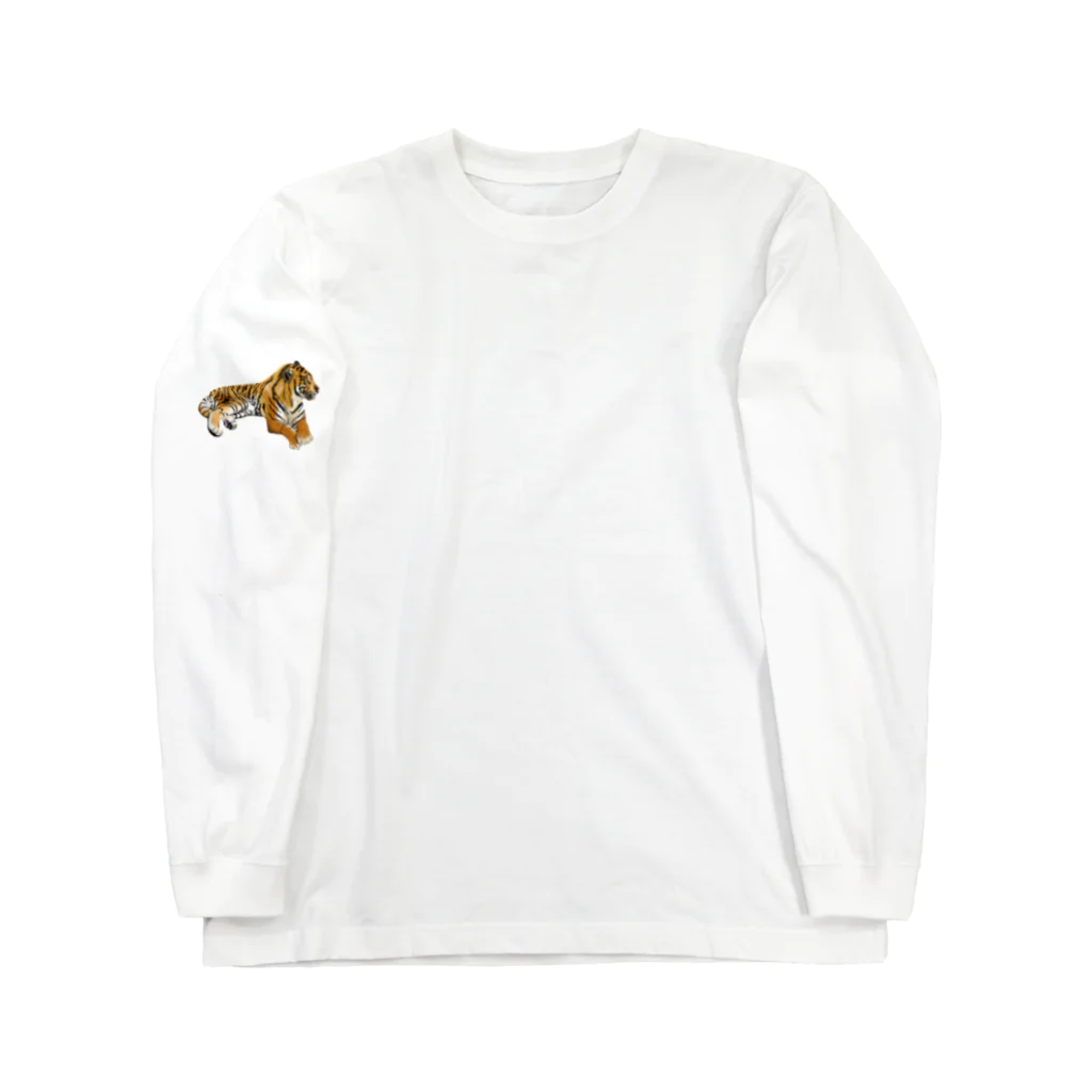 うさどん商店のTiger Long Sleeve T-Shirt