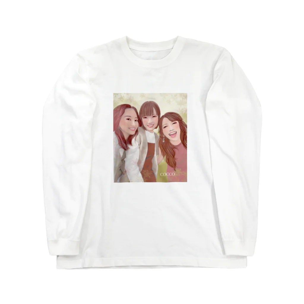 こっこさんのお店のBest Friends ロングスリーブTシャツ