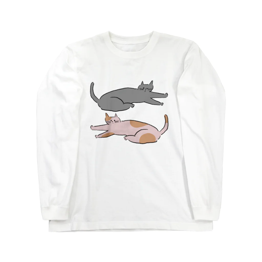 boorichanのneko neko Long Sleeve T-Shirt