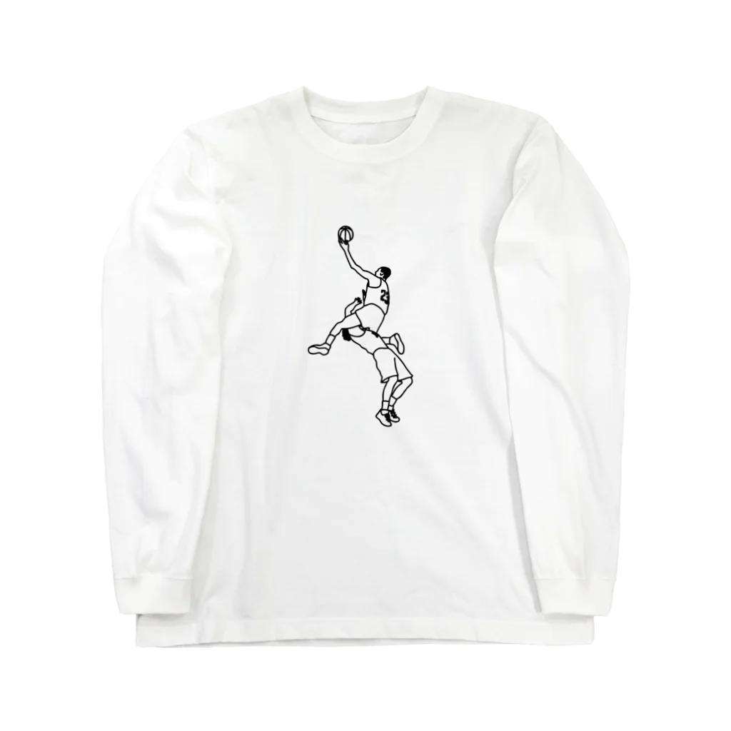 Panic Junkieのバスケ#4 Long Sleeve T-Shirt