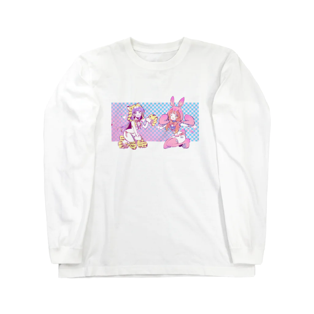 モナ子の干支ガールズとらう Long Sleeve T-Shirt