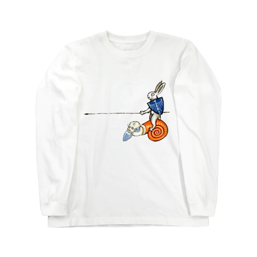 USGのキモい何かに乗るウサギ Long Sleeve T-Shirt