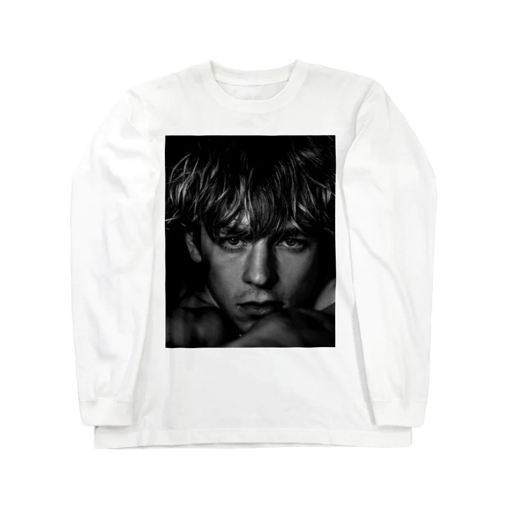 loo10のross lynch american singer Long Sleeve T-Shirt