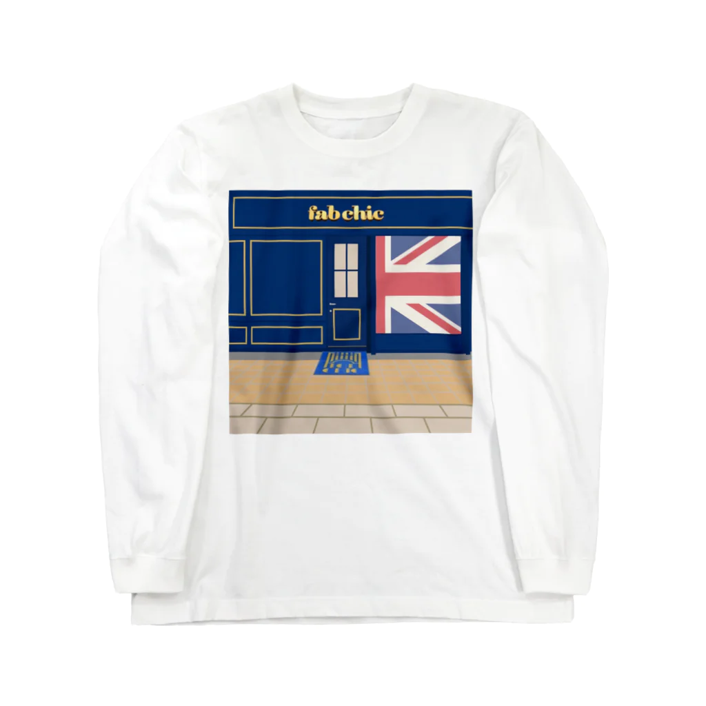 fab chic ファブシックのfab chic エントランス Long Sleeve T-Shirt