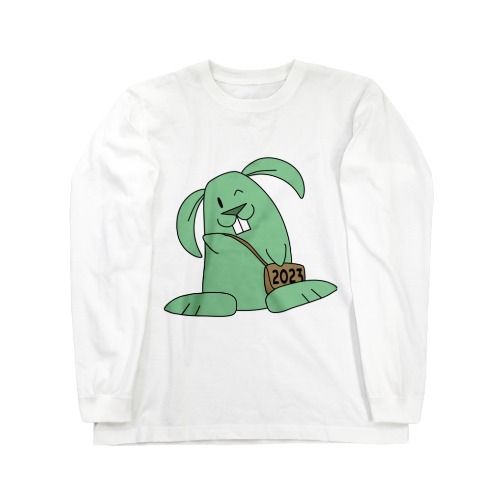 Pat's WorksのMinty the Rabbit Long Sleeve T-Shirt