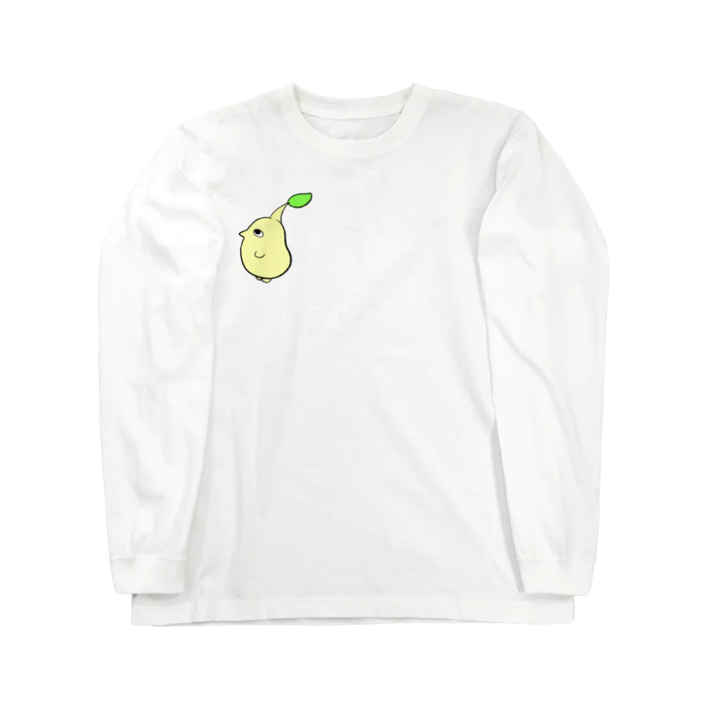 pet goodsのめがでたひよこまめ Long Sleeve T-Shirt