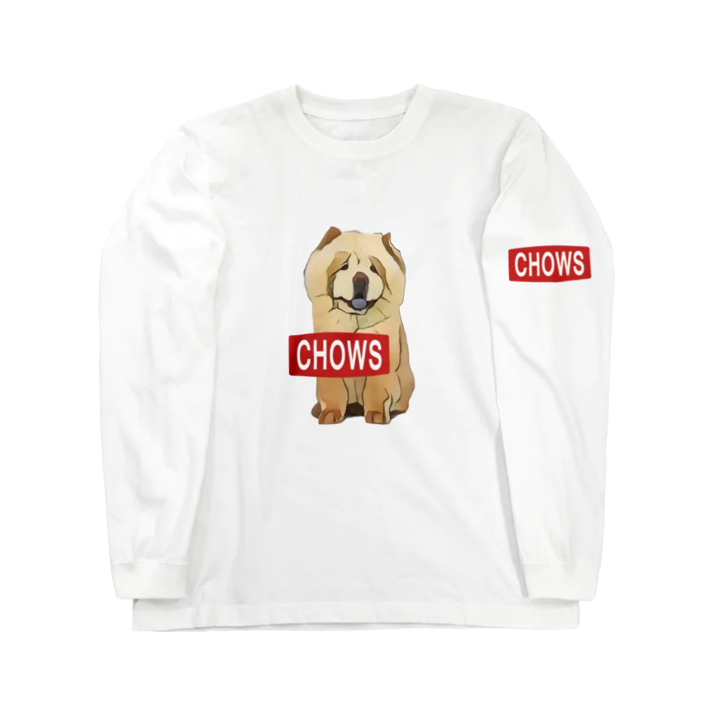 【CHOWS】チャウスのリアル版チャウス ロングスリーブTシャツ