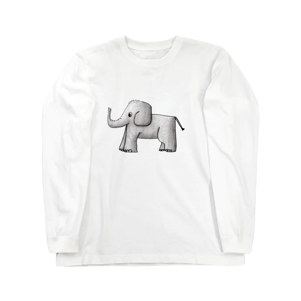 Milankovitch_cycleのアジアゾウ Long Sleeve T-Shirt