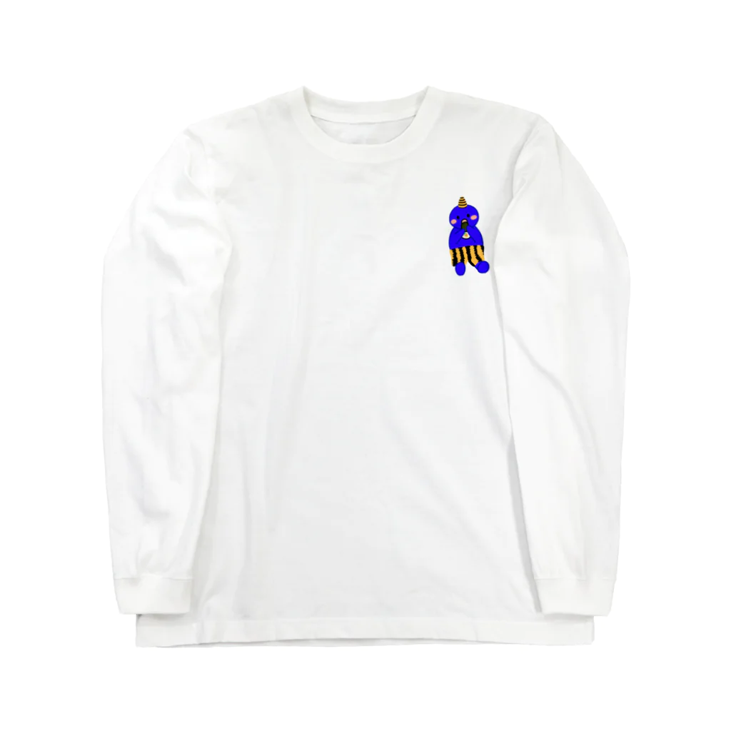 Lily bird（リリーバード）の可愛い青鬼ちゃん② Long Sleeve T-Shirt