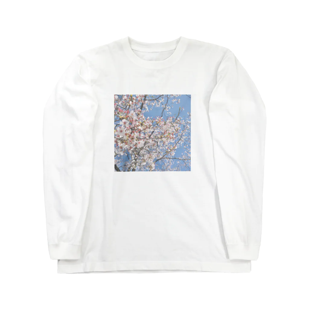 おとうふのohanami Long Sleeve T-Shirt