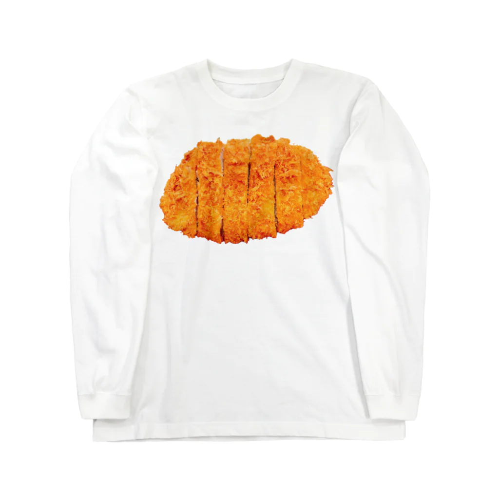 谷さんのグッズ屋さんのかつロンT　袖かつ無しバージョン Long Sleeve T-Shirt