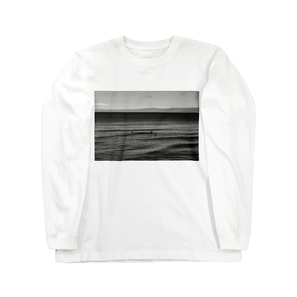 Hide Watanabeのwave_01 Long Sleeve T-Shirt