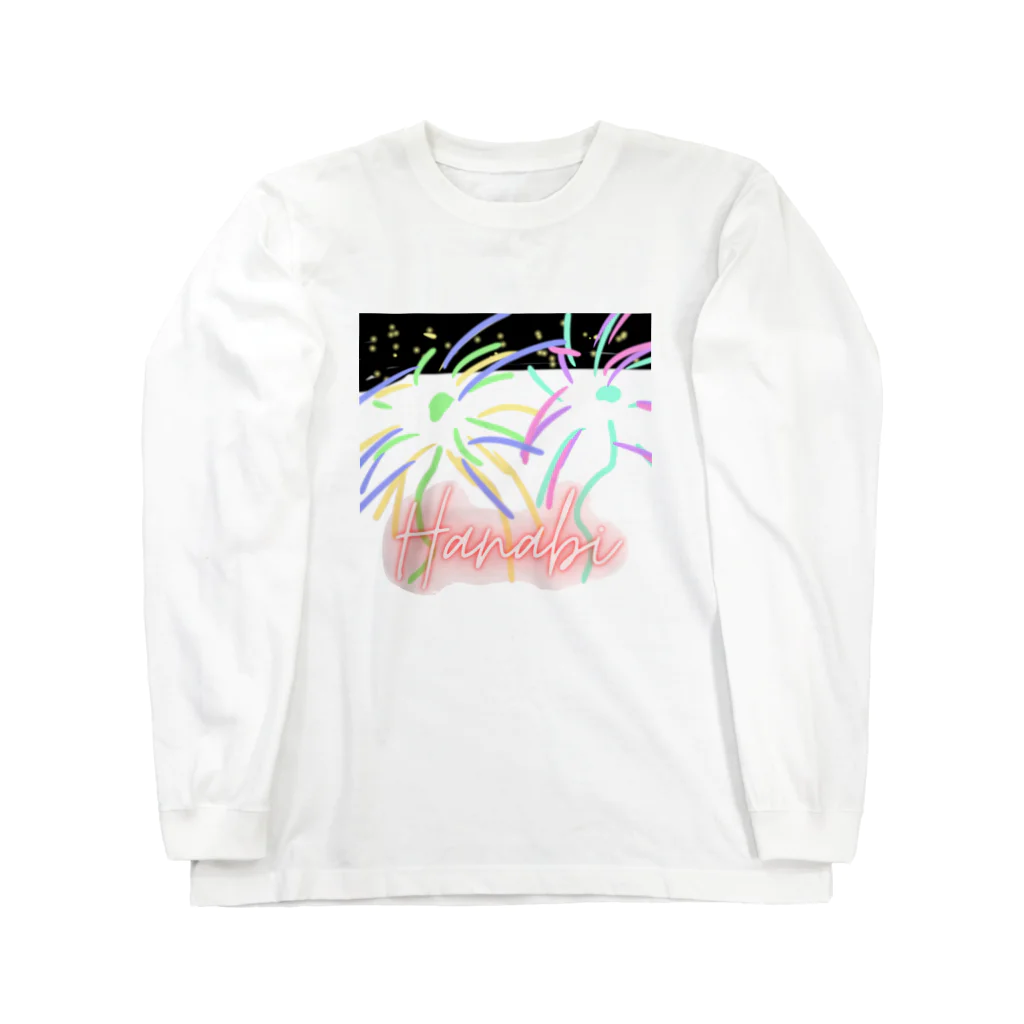 Future Starry SkyのHANABI🎇 Long Sleeve T-Shirt