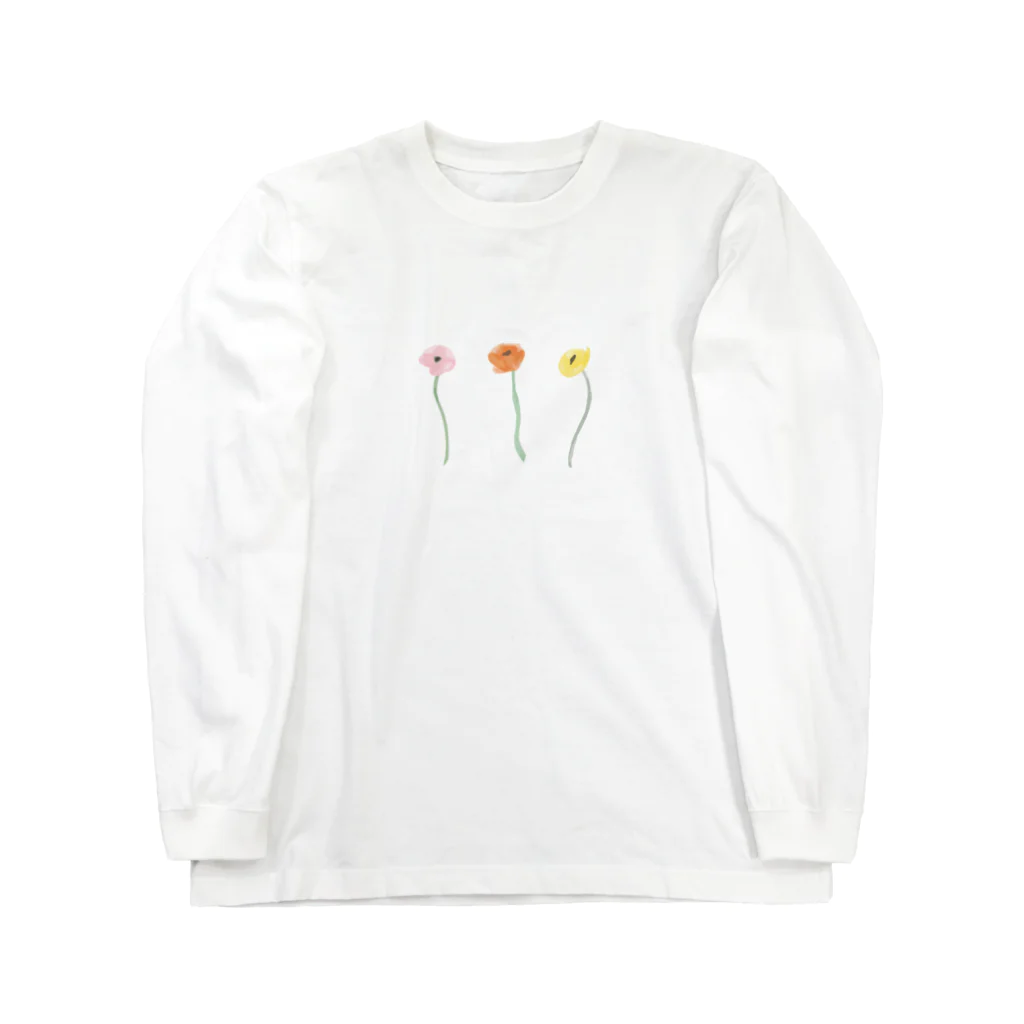 mon  parfaitのspring flowers Long Sleeve T-Shirt