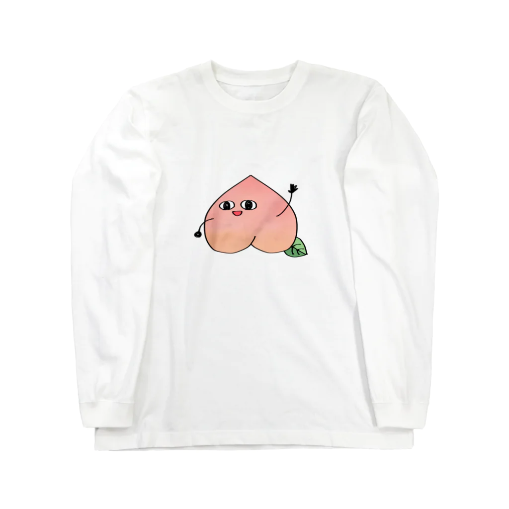 寒さばのせかいのももじりくん Long Sleeve T-Shirt