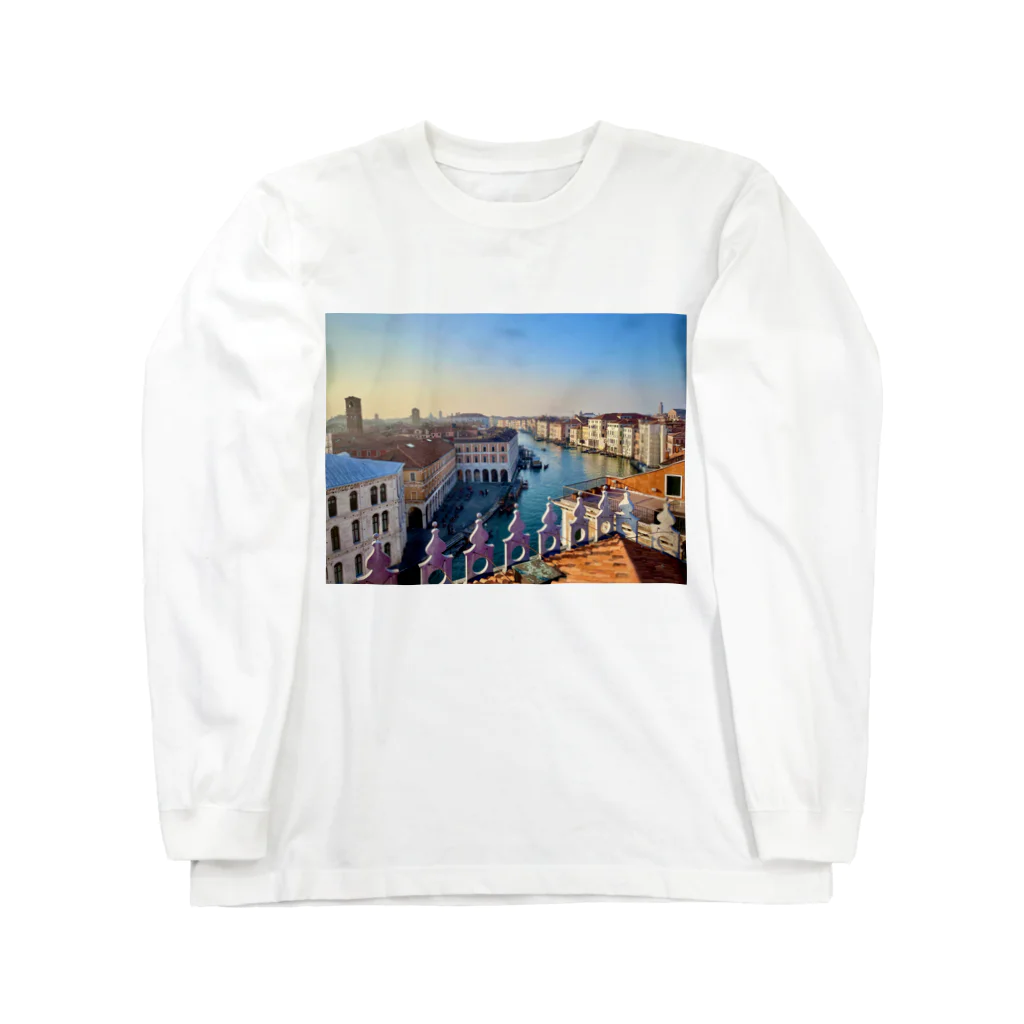 GrapeのRicordi a Venezia ロングスリーブTシャツ