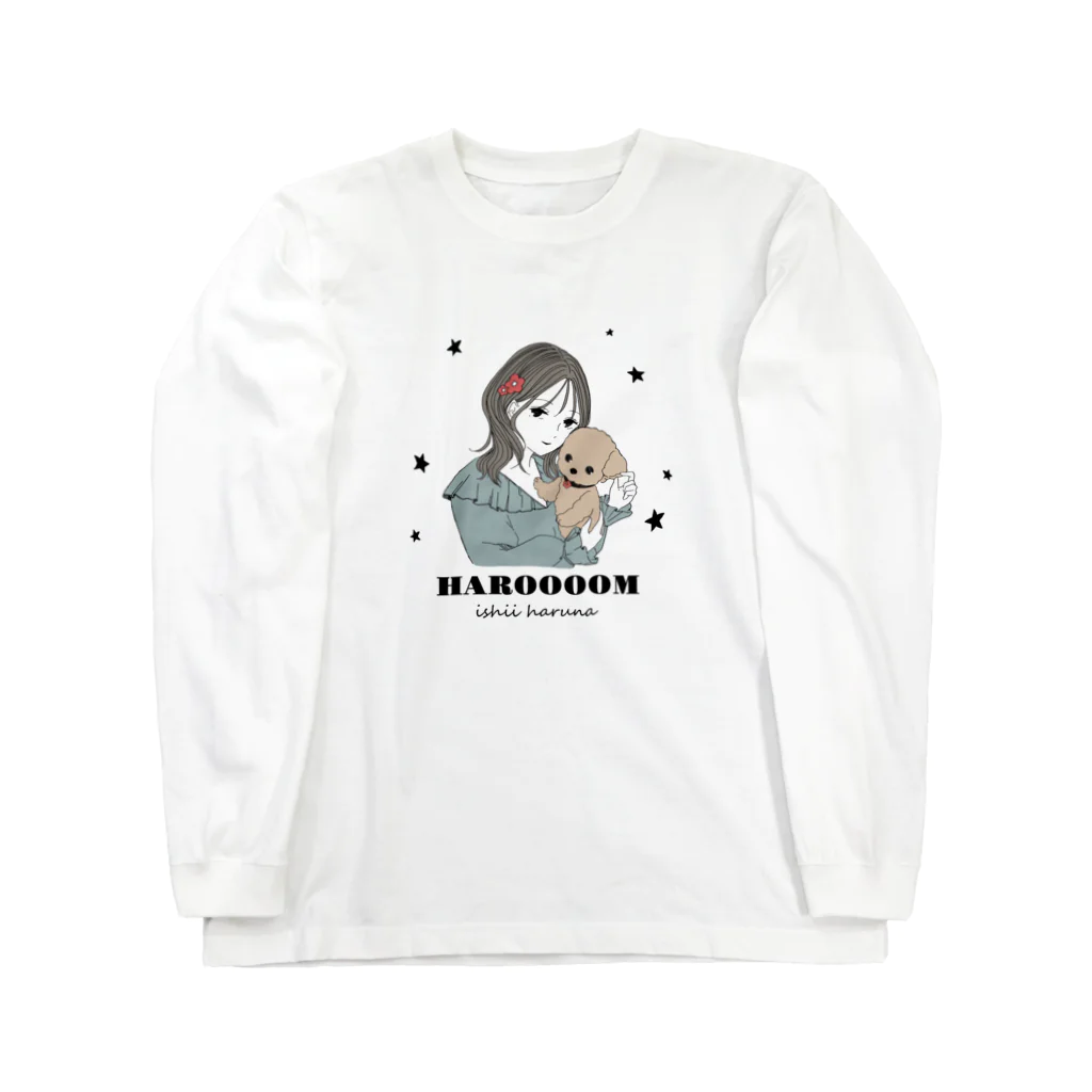 HAROOOOMの石井陽菜コラボアイテム(color) ロングスリーブTシャツ